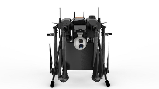 TPU Empresa Industria Drone Educación Cuadro de entrenamiento Kit 6 Eje Cuerpo impermeable plegable Uav