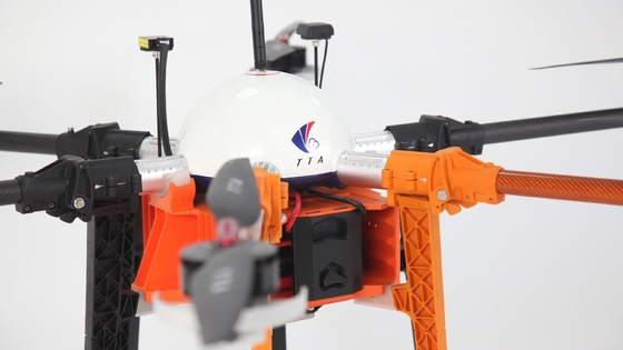 Drone de pulverización agrícola de gran tamaño con tiempo de trabajo efectivo de 10-12 minutos