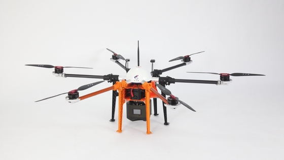 M6E-EDU 6 Eje Agrícola Uav Pulverizadora Agrícola Fertilizante Drone para la fumigación agrícola