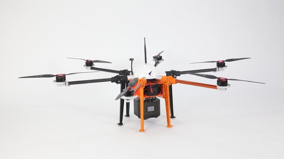 10L carga útil impermeable para la agricultura drones UAV pulverizador de gran capacidad