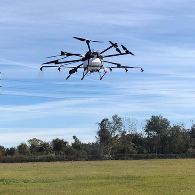 Tta M8a PRO Agricultura Drone pulverizador químico con gran carga útil 20 kg solicitud personalizada