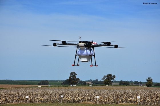 M8APRO 8 Ejes Agrícola Precisa UAV Pulverizador Drone para la aplicación de plaguicidas