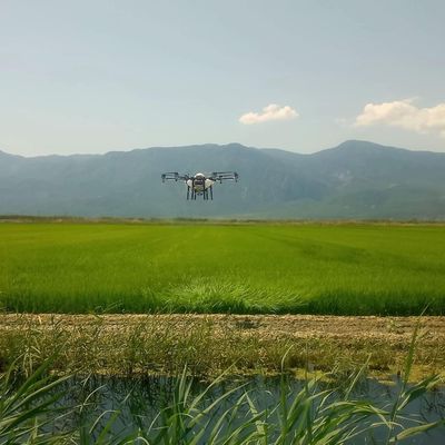 UAV eléctrico de pulverización de equipos agrícolas cobertura rápida práctica