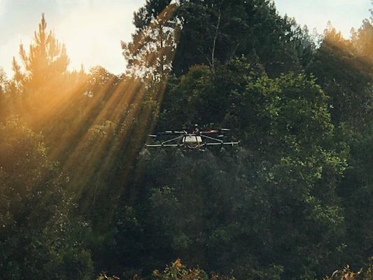 Drones de 10L para inspección de cultivos Drones agrícolas inteligentes automáticos para larga distancia