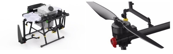 Precisión 30kg TPU Agricultura Drone Farm Crop Sprayer Uav con flujo de trabajo 5L/Min*1