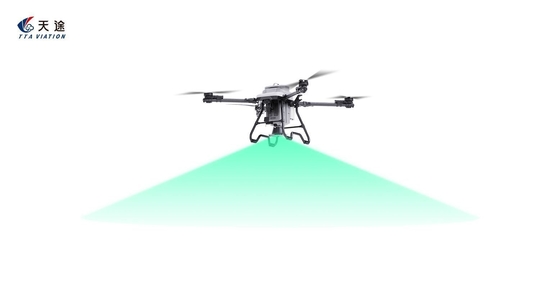 Knapsack Drone de pulverización agrícola con velocidad de pulverización de 6-8 m/s y volumen de carga útil de 500 ml