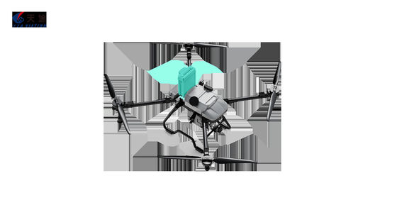 Drones de pulverización de campo inteligentes Drones de agricultura de precisión portátiles con control remoto