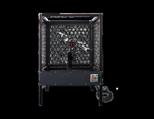 Equipo de depuración de drones con movimiento bloqueable en tres ejes y capacidad de depuración PID para plataforma de prueba de drones de 800 × 800 × 1200 mm