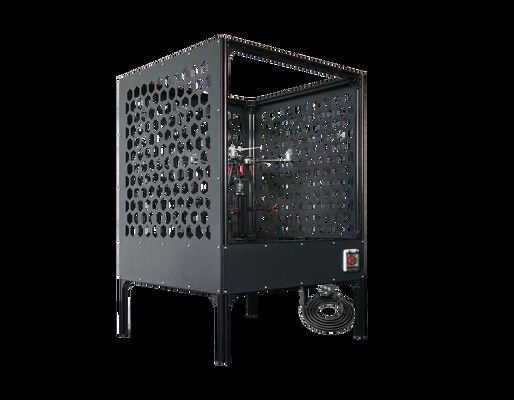 Equipo de depuración de drones con movimiento bloqueable en tres ejes y capacidad de depuración PID para plataforma de prueba de drones de 800 × 800 × 1200 mm