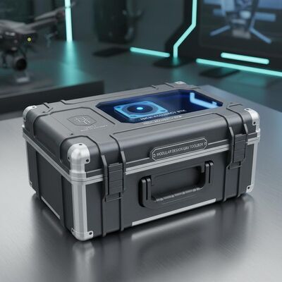 Caja de herramientas de UAV de diseño modular con RTK de alta precisión y resistencia al viento de nivel 7 para el kit de entrenamiento de drones