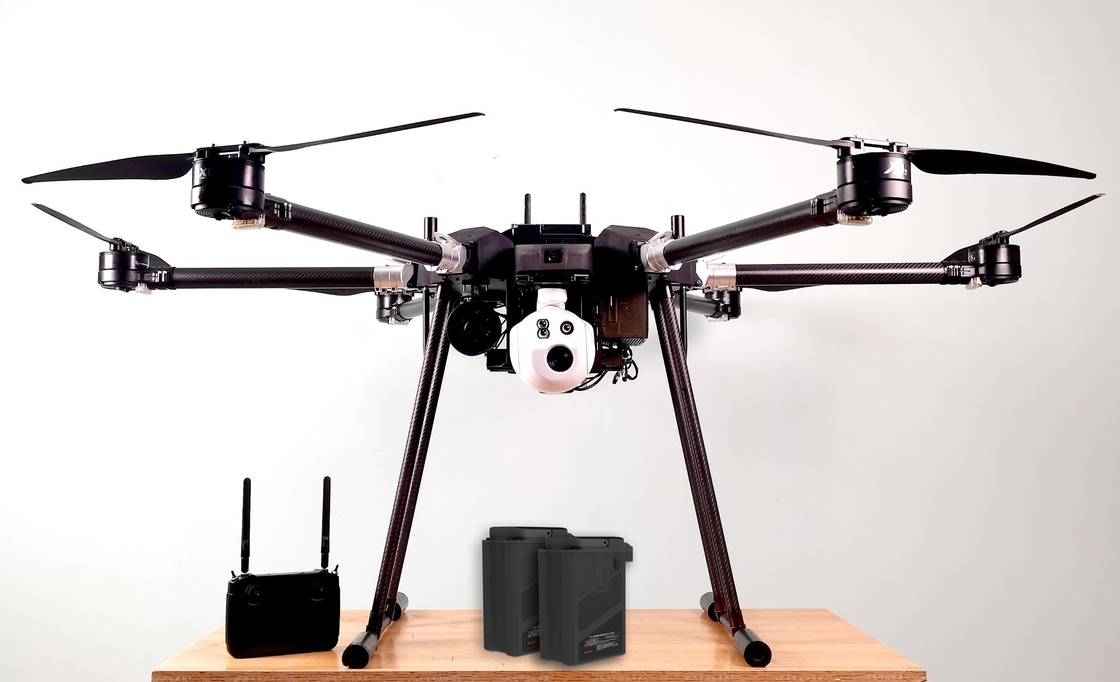 TPU Empresa Industria Drone Educación Cuadro de entrenamiento Kit 6 Eje Cuerpo impermeable plegable Uav