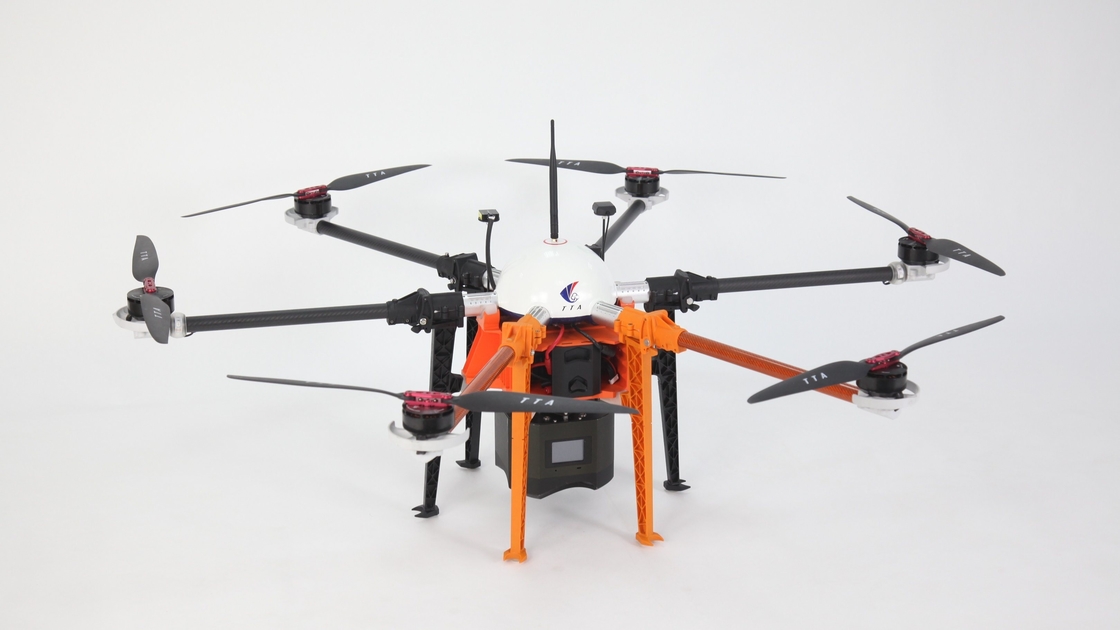 Tiempo de vuelo máximo 25-30min Personalización Último Drone de Entrenamiento Multi-Rotor de Seis Ejes