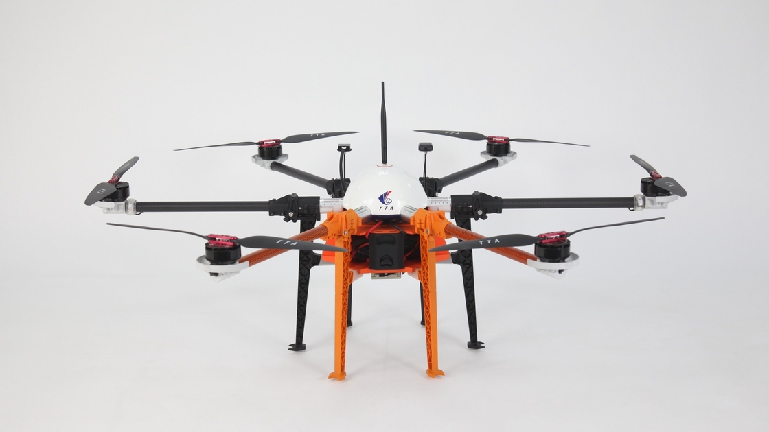 Tta M6e Edu 10L Carga útil Agricultura Uav Drone Sprayer Impermeable Tiempo de vuelo máximo 25-30min