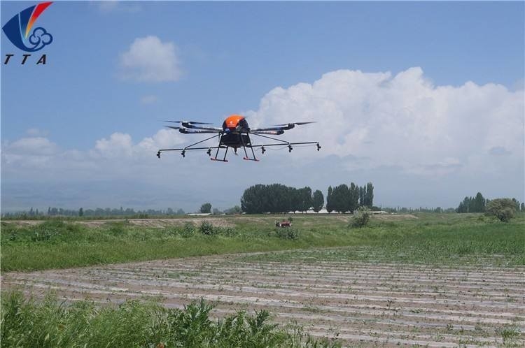 20L Capacidad Tta M8a PRO Helicóptero de drones agrícolas no tripulados Sprayer para y giroplano