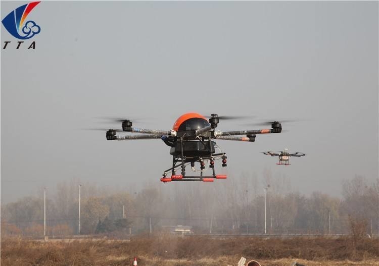 Tta M6e Drones de 6 Ejes/UAV Pulverizador agrícola de seis ejes Uav para servicio postventa