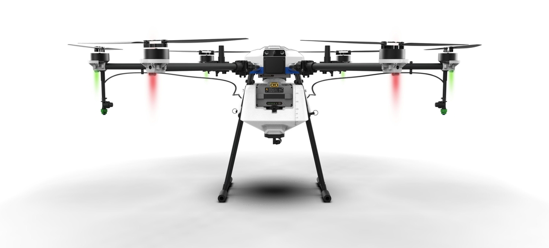10L Agricultural Sprayer Drone para la fumigación de cultivos de precisión en color blanco azul