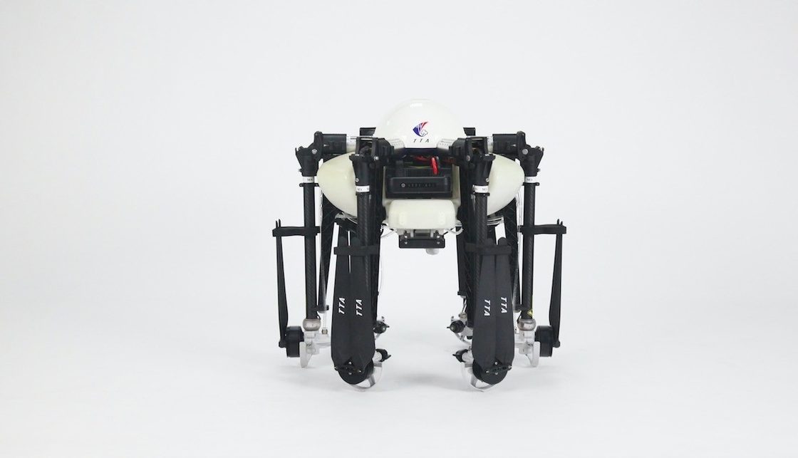 Gran Farm Spray Span Drone de pulverización agrícola con instalación de etiquetas autoadhesivas