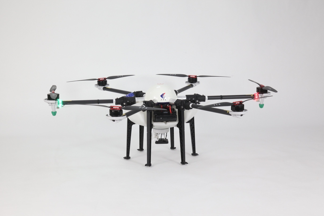 Carga útil de 10 kg Blanco y azul Tta M6e Granja Agricultura Uav Fumigación Drones grandes Agricultura