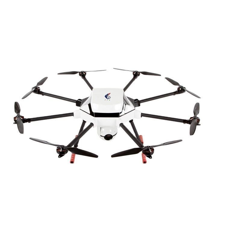 8 rotor giroplano pulverizador Uav para la aplicación de plaguicidas conexión de rosca interna M6E-1