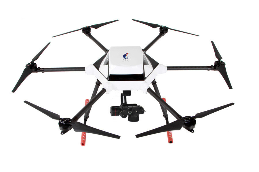Etiqueta autoadhesiva M6FA Agricultura Pulverizador de drones Uav para fumigación y cuidado de cultivos