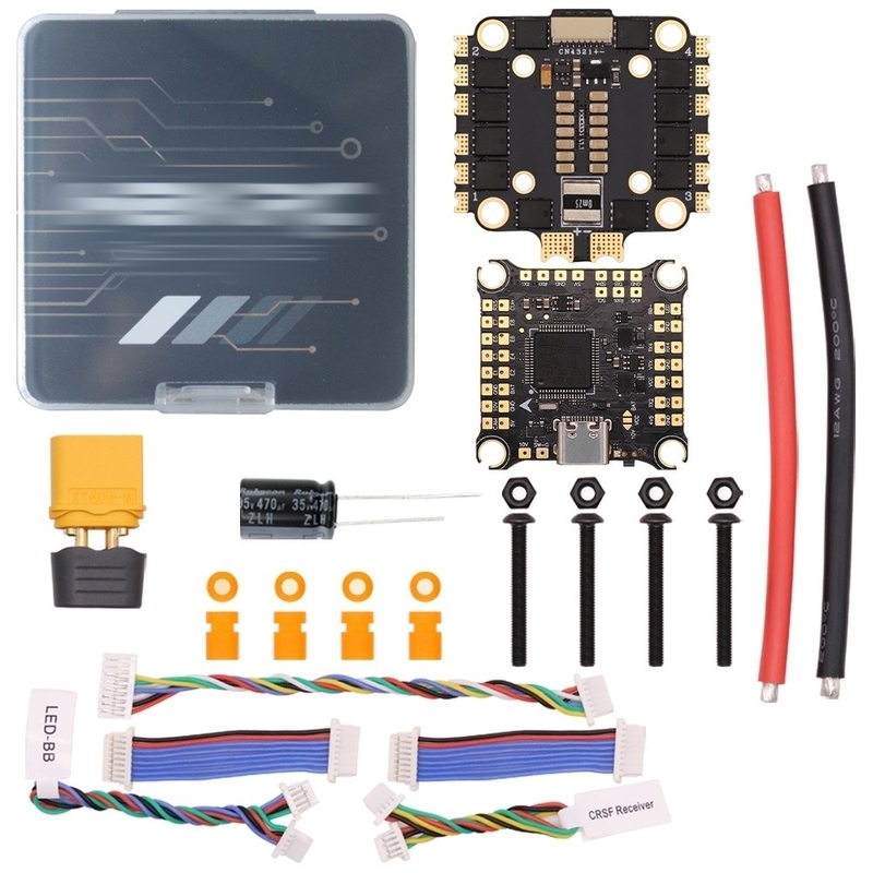 Kit de control de vuelo FPV de alta altitud ESC 50af7 V2 para carreras de alta velocidad